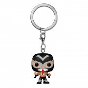 Marvel Luchadores Pocket POP! Vinyl Schlüsselanhänger 4 cm Venom Display (12)