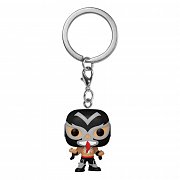 Marvel Luchadores Pocket POP! Vinyl Schlüsselanhänger 4 cm Venom Display (12)