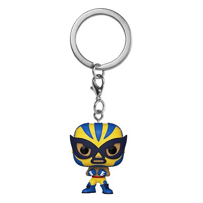 Marvel Luchadores Pocket POP! Vinyl Schlüsselanhänger 4 cm Wolverine Display (12)