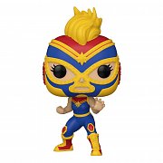 Marvel Luchadores POP! Vinyl Figur Captain Marvel 9 cm