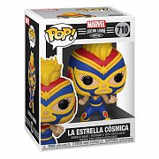 Marvel Luchadores POP! Vinyl Figur Captain Marvel 9 cm
