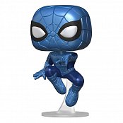 Marvel Make a Wish 2022 POP! Marvel Vinyl Figur Spider-Man (Metallic) 9 cm