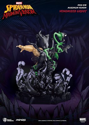 Marvel Maximum Venom Collection Mini Egg Attack Figur Venomized Groot 9 cm