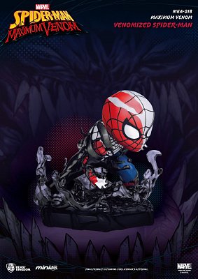 Marvel Maximum Venom Collection Mini Egg Attack Figur Venomized Spider-Man 8 cm