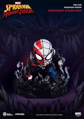 Marvel Maximum Venom Collection Mini Egg Attack Figur Venomized Spider-Man 8 cm