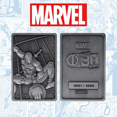 Marvel Metallbarren Deadpool Anniversary Limited Edition