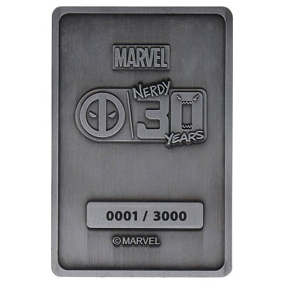 Marvel Metallbarren Deadpool Anniversary Limited Edition