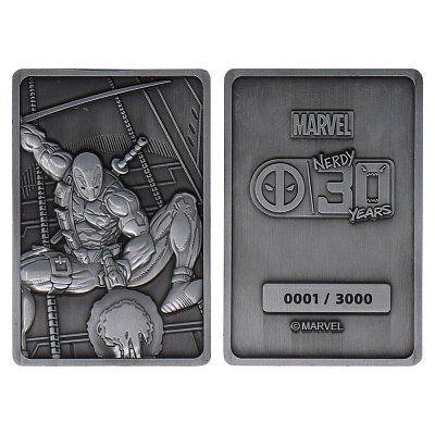 Marvel Metallbarren Deadpool Anniversary Limited Edition