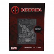 Marvel Metallbarren Deadpool Anniversary Limited Edition