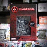 Marvel Metallbarren Deadpool Anniversary Limited Edition