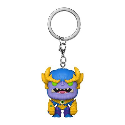 Marvel: Monster Hunters POP! Vinyl Schlüsselanhänger 4 cm Thanos Display (12)