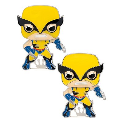 Marvel POP! Pin Ansteck-Pin Wolverine 10 cm (12er-Karton) - Beschädigte Verpackung