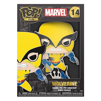 Marvel POP! Pin Ansteck-Pin Wolverine 10 cm (12er-Karton) - Beschädigte Verpackung