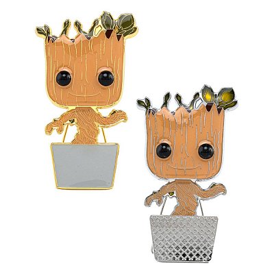 Marvel POP! Pin Ansteck-Pins Baby Groot 10 cm Sortiment (12)