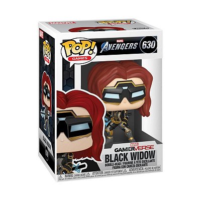 Marvel\'s Avengers (2020 video game) POP! Marvel Vinyl Figuren Black Widow 9 cm Sortiment (6) --- BESCHAEDIGTE VERPACKUNG