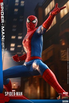 Marvel\'s Spider-Man Video Game Masterpiece Actionfigur 1/6 Spider-Man (Classic Suit) 30 cm