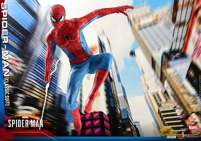 Marvel\'s Spider-Man Video Game Masterpiece Actionfigur 1/6 Spider-Man (Classic Suit) 30 cm