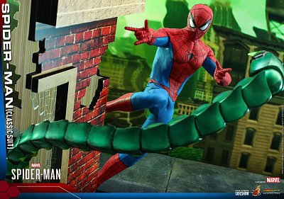 Marvel\'s Spider-Man Video Game Masterpiece Actionfigur 1/6 Spider-Man (Classic Suit) 30 cm