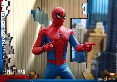 Marvel\'s Spider-Man Video Game Masterpiece Actionfigur 1/6 Spider-Man (Classic Suit) 30 cm