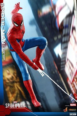 Marvel\'s Spider-Man Video Game Masterpiece Actionfigur 1/6 Spider-Man (Classic Suit) 30 cm