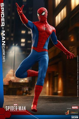 Marvel\'s Spider-Man Video Game Masterpiece Actionfigur 1/6 Spider-Man (Classic Suit) 30 cm