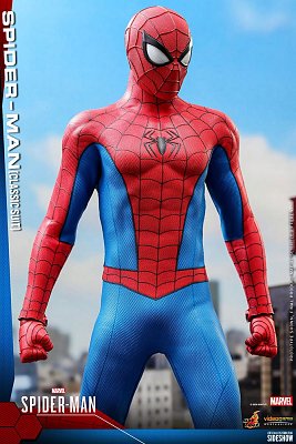 Marvel\'s Spider-Man Video Game Masterpiece Actionfigur 1/6 Spider-Man (Classic Suit) 30 cm