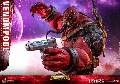 Marvel: Sturm der Superhelden Video Game Masterpiece Actionfigur 1/6 Venompool 37 cm