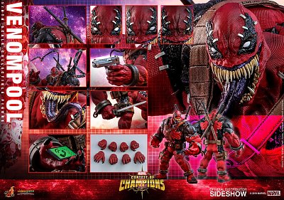Marvel: Sturm der Superhelden Video Game Masterpiece Actionfigur 1/6 Venompool 37 cm