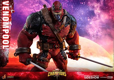 Marvel: Sturm der Superhelden Video Game Masterpiece Actionfigur 1/6 Venompool 37 cm