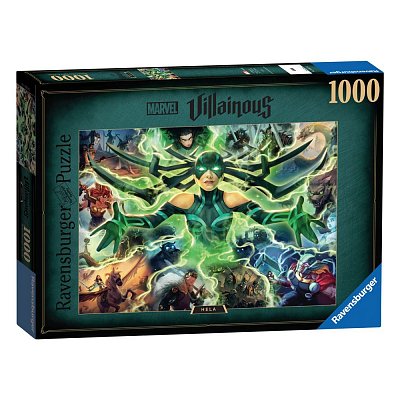 Marvel Villainous Puzzle Hela (1000 Teile) - Stark beschädigte Verpackung