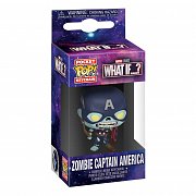 Marvel What If...? Pocket POP! Vinyl Schlüsselanhänger 4 cm Zombie Captain America Display (12)