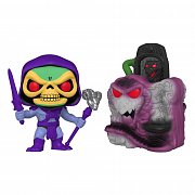 Masters of the Universe POP! Town Vinyl Figur Snake Mountain w/Skeletor 9 cm