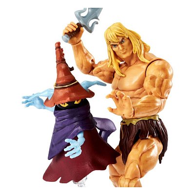 Masters of the Universe: Revelation Masterverse Actionfiguren 2022 Deluxe Savage He-Man & Orko 18 cm