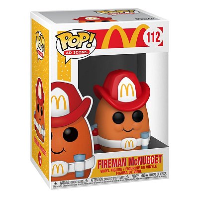 McDonald\'s POP! Ad Icons Vinyl Figur Fireman Nugget 9 cm
