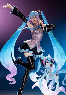 Mein kleines Pony feat. Hatsune Miku Bishoujo PVC Statue 1/7 Hatsune Miku Pony 22 cm