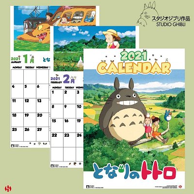 Mein Nachbar Totoro Kalender 2021 *Englische Version*