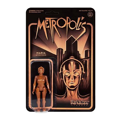 Metropolis ReAction Actionfigur Maria (Gold) 10 cm