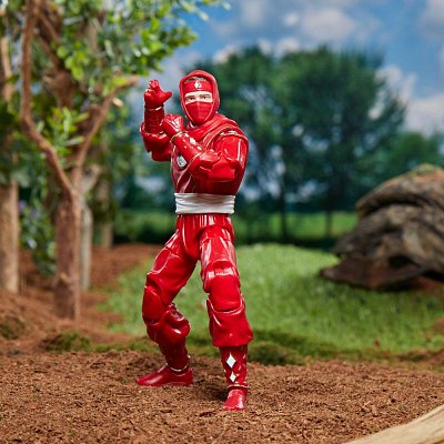 Mighty Morphin Power Rangers Lightning Collection Actionfigur Ninja Red Ranger 15 cm