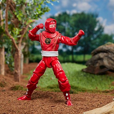 Mighty Morphin Power Rangers Lightning Collection Actionfigur Ninja Red Ranger 15 cm