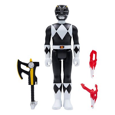 Mighty Morphin Power Rangers ReAction Actionfigur Black Ranger 10 cm