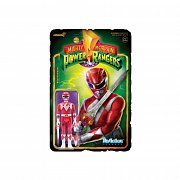 Mighty Morphin Power Rangers ReAction Actionfigur Red Ranger (Battle Damaged) 10 cm
