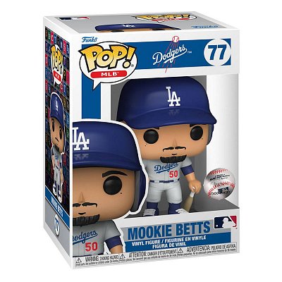 MLB POP! Sports Vinyl Figur Dodgers - Mookie Betts (Alt Jersey) 9 cm