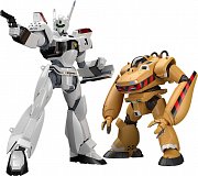 Mobile Police Patlabor Moderoid Plastic Model Kits 1/60 AV-98 Ingram & Bulldog 10 - 13 cm - Beschädigte Verpackung