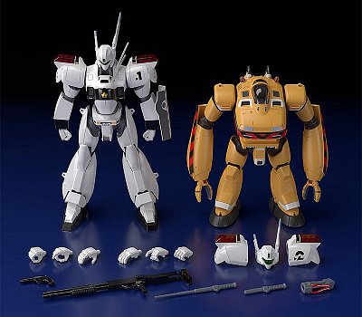 Mobile Police Patlabor Moderoid Plastic Model Kits 1/60 AV-98 Ingram & Bulldog 10 - 13 cm - Beschädigte Verpackung