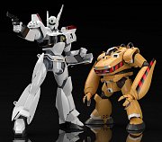 Mobile Police Patlabor Moderoid Plastic Model Kits 1/60 AV-98 Ingram & Bulldog 10 - 13 cm - Beschädigte Verpackung