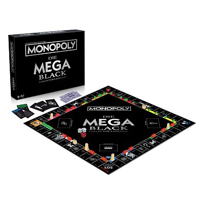 Monopoly Brettspiel Mega (Black Edition) *Deutsche Version*