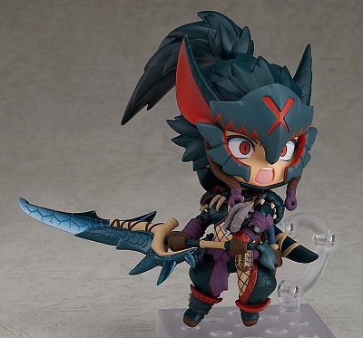 Monster Hunter World Iceborne Nendoroid Actionfigur Hunter: Female Nargacuga Alpha Armor Ver. DX