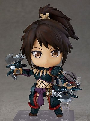 Monster Hunter World Iceborne Nendoroid Actionfigur Hunter: Female Nargacuga Alpha Armor Ver. DX
