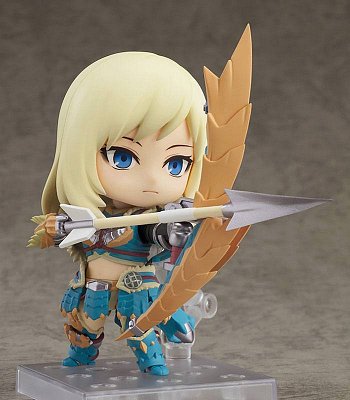 Monster Hunter World Iceborne Nendoroid Actionfigur Hunter Female Zinogre Alpha Armor Ver. DX 10 cm - Beschädigte Verpackung