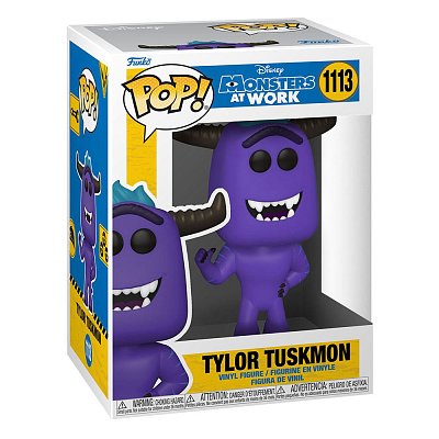 Monsters at Work POP! Disney Vinyl Figur Tylor Tuskmon 9 cm